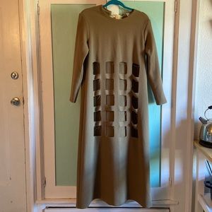 Nancy Stella Soto Wool Crepe Dress